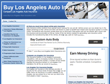 Tablet Screenshot of buy-los-angeles-auto-insurance.com